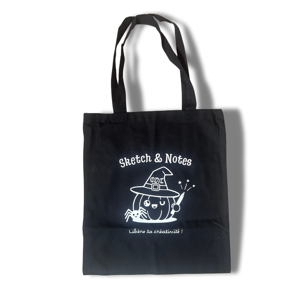 Totebag noir - Edition Halloween 🎃