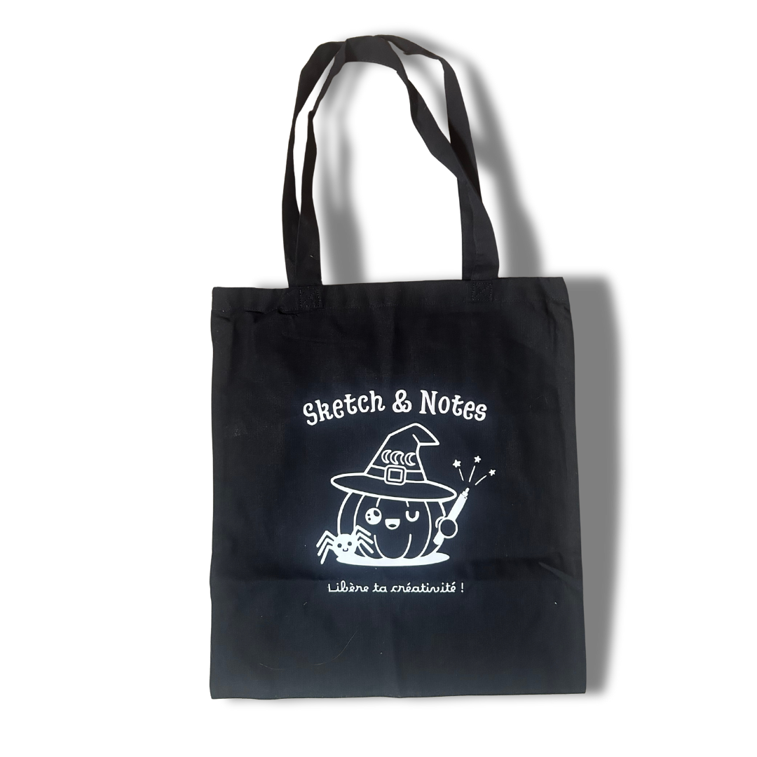 Totebag noir - Edition Halloween 🎃