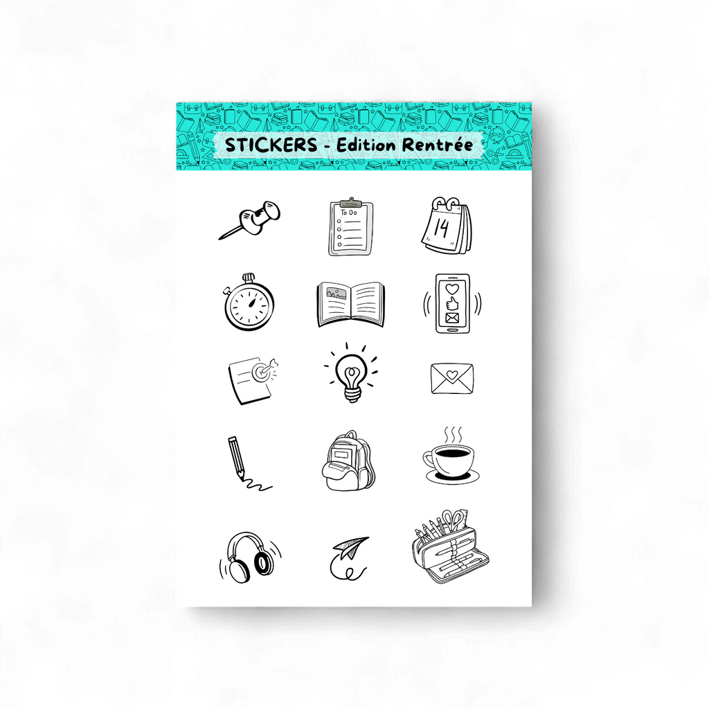 Stickers - Edition Rentrée 🎒